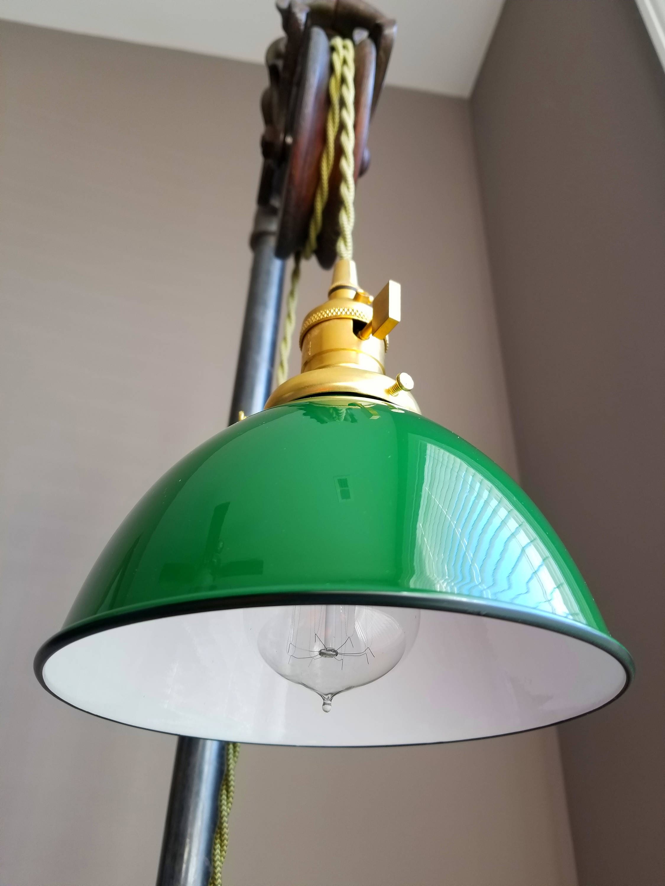 Industrial metal lamp shades deals