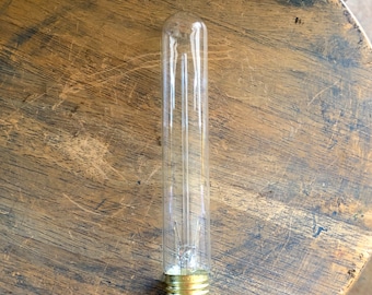 Paquete de 4: Bombilla tubular de 40 vatios, estilo Edison vintage, filamento de jaula de ardilla.