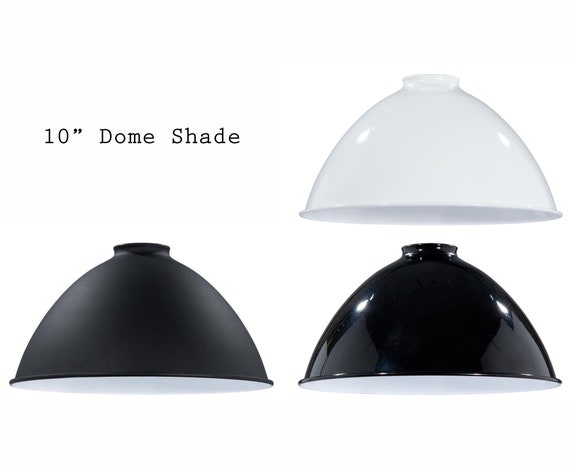 Porcelain Enamel Shade 10 Dome Design Choose Color Porcelain Enamel Shade 10 Dome Design, How To Pick Lamp Shade Color