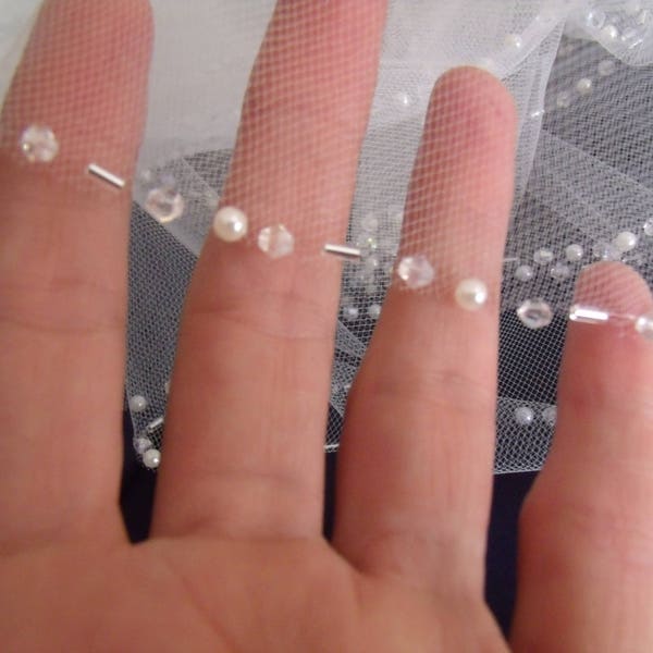 Silver Bugle Beads Etsy