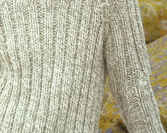 Mens Jumper, Sweater 38ins - 48ins  Instant Download, PDF Instant Download No.0590 From TimelessOne Shop.