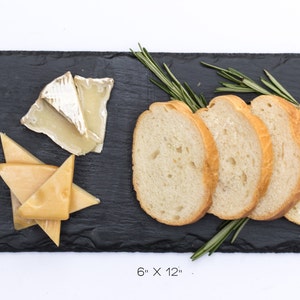 Slate Cheese Board 4 sizes available, 6 x 12 to 12 x 24 comes with one soapstone chalk image 2