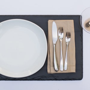 Slate Placemat -  Choose a 12" x 18" or a 12" x 12" comes with one soapstone chalk