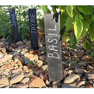 Slate Garden Markers Set of 5 image 3