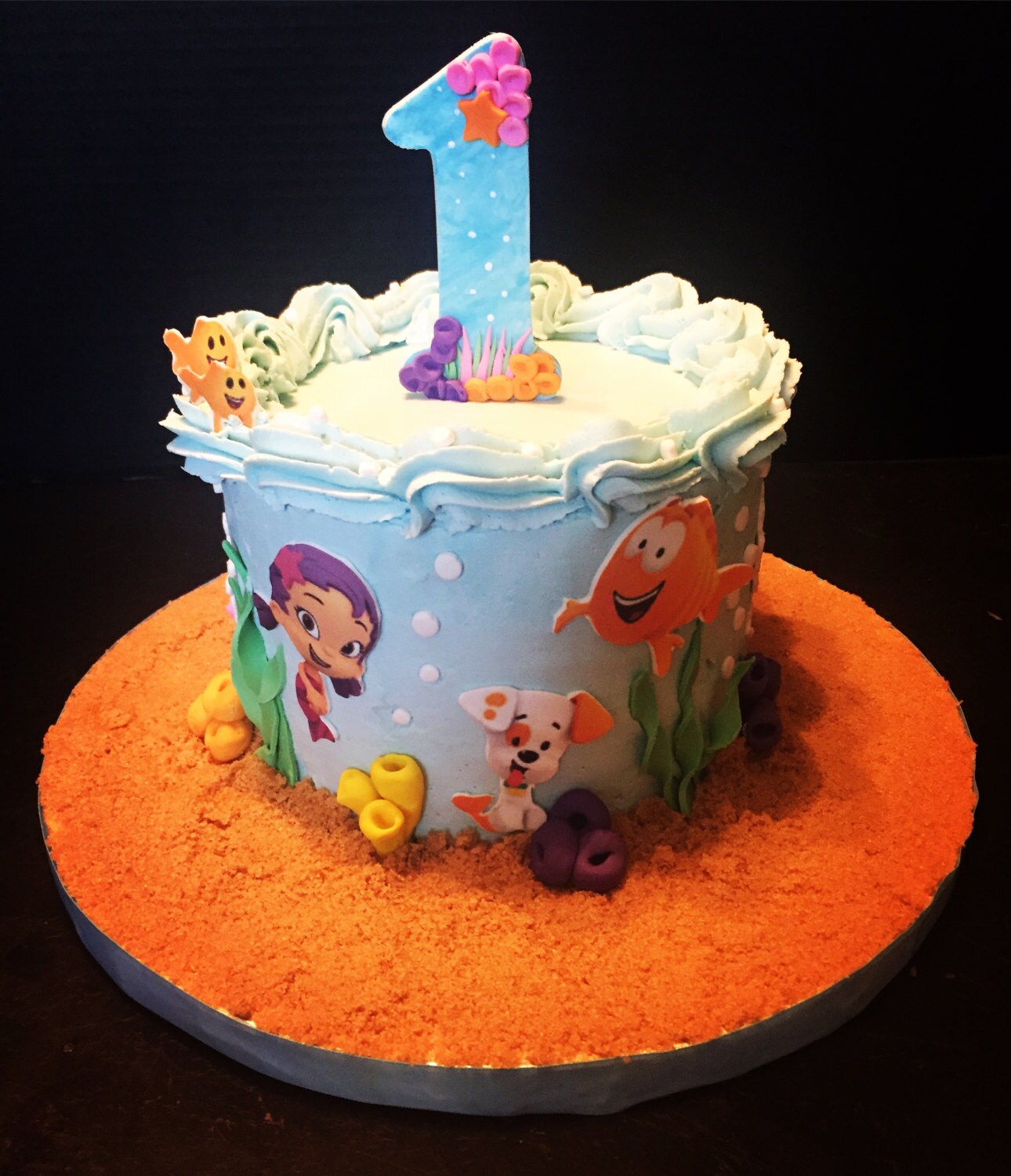 Bubble Guppies Smash Cake Kit for 6 inch cake