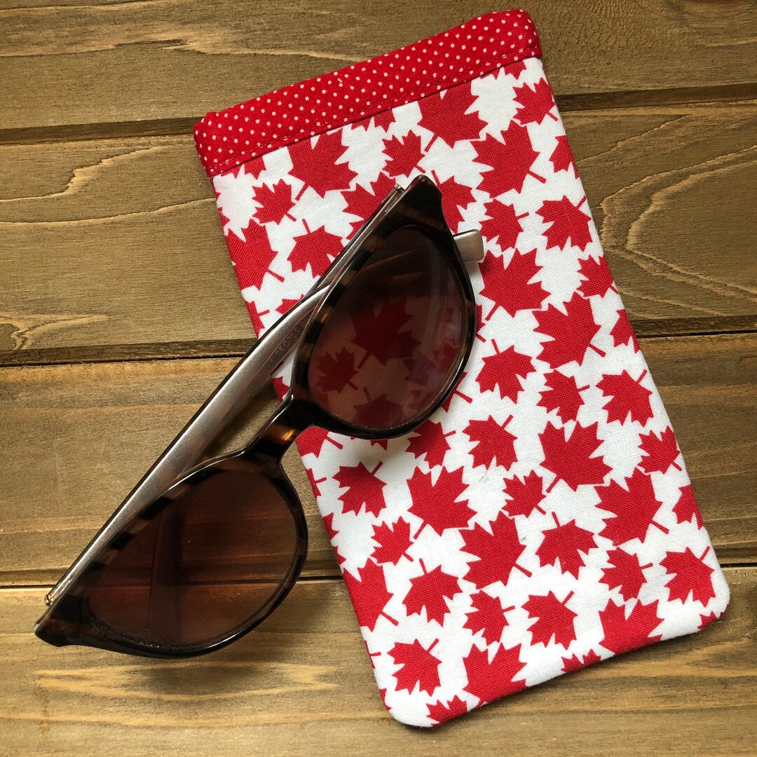 Canada Glasses Case Etsy