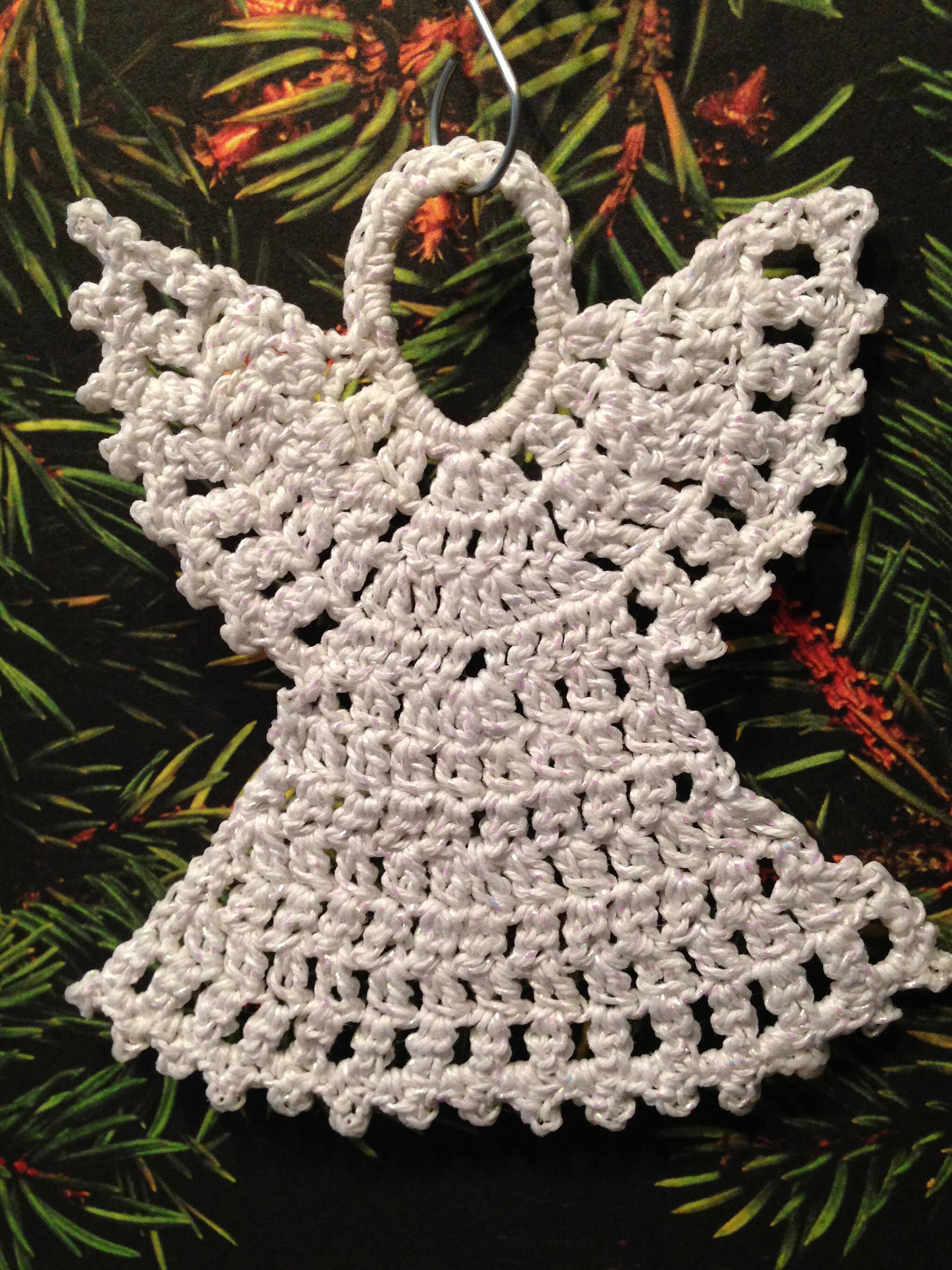 Crochet Angel Ornament Holiday Ornament Christmas - Etsy Australia