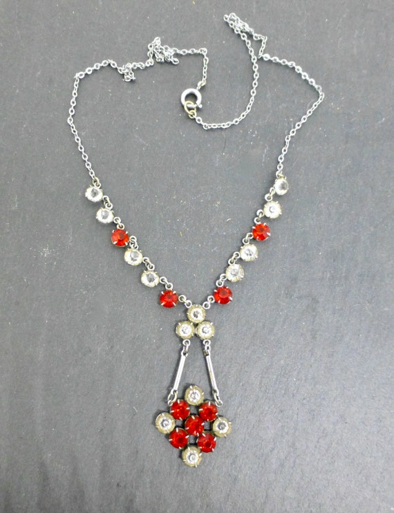 Charming Art Deco Necklace - image 7