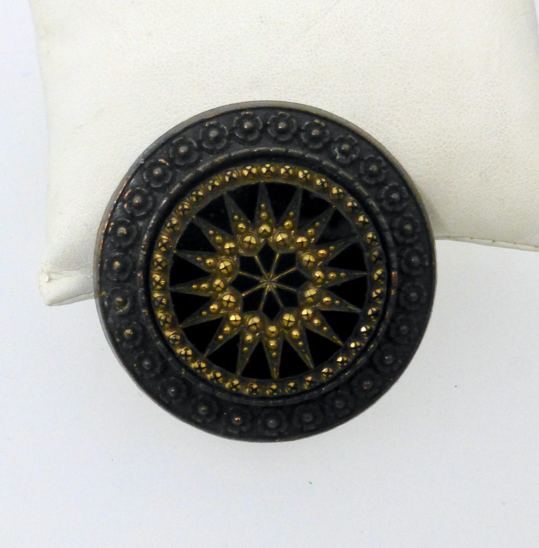 Carolean Button Large Decorative Victorian/edwardian Button - Etsy