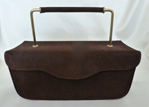 Jana Brown Box Bag - image 1