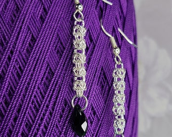 Byzantine Chainmaille Earrings