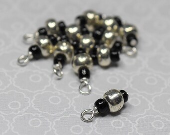 Set of 12 Handmade 9mm Drops - Various Colors, CUSTOMIZABLE!