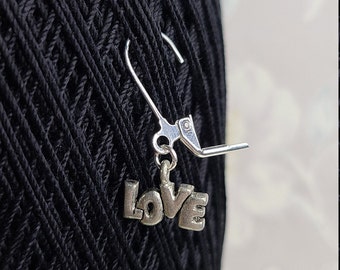 Love Locking Stitch Marker