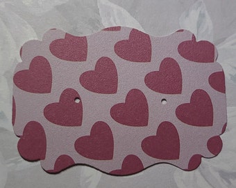LIMITED EDITION Hearts Earring Cards - Set of 20