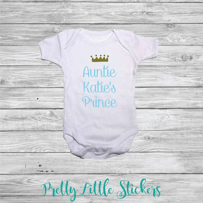 Personalised Any Month Baby Vest Grow Bodysuit Gift New Baby