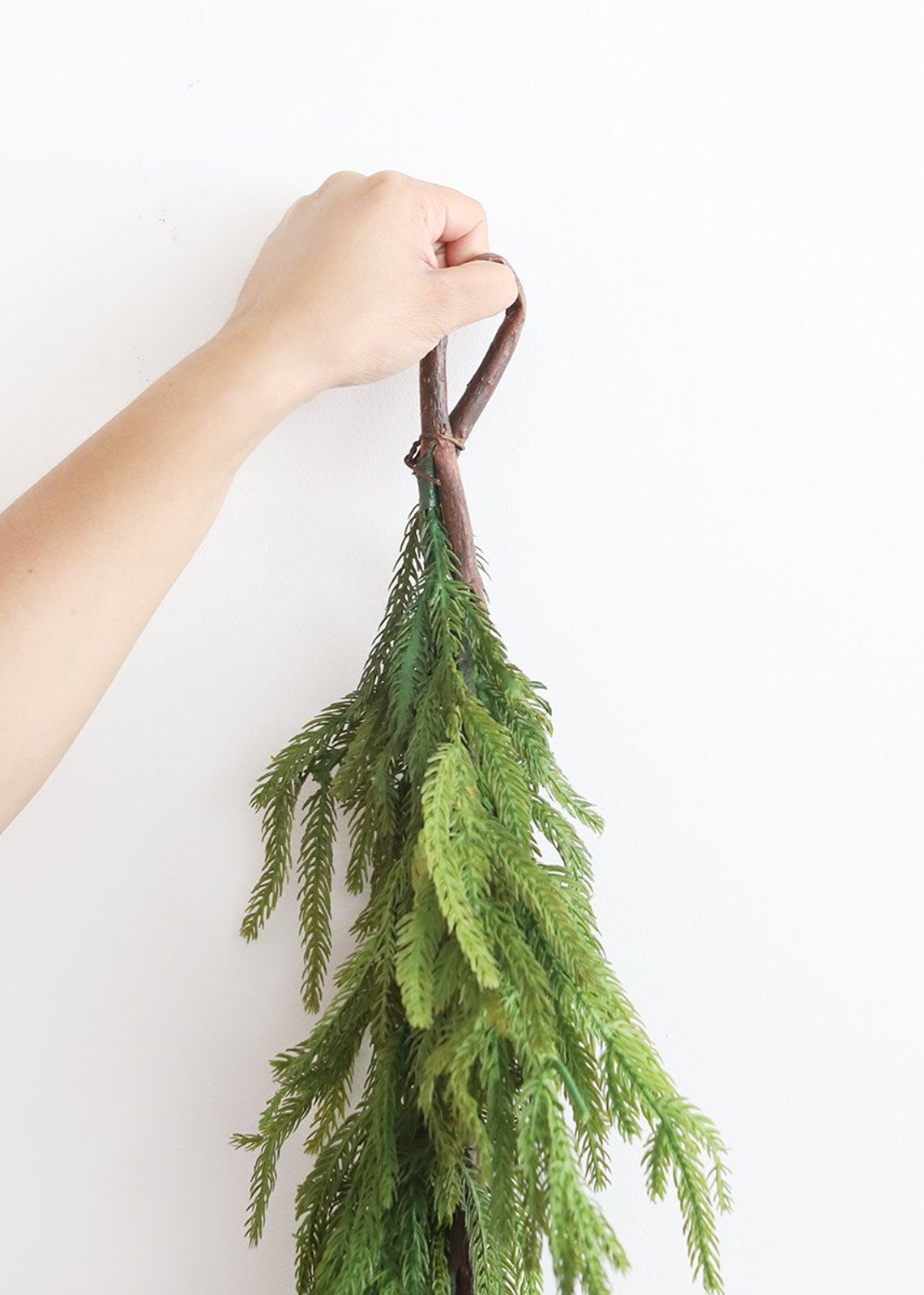 Real Touch Norfolk Pine Garland 60 Etsy
