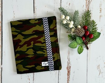 List Keeper | Artist Notebook | sand camo | olive camo