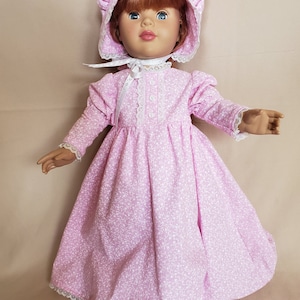 Pioneer dress with sunbonnet