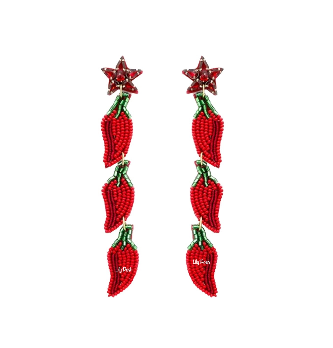 Strawberry earrings store zara