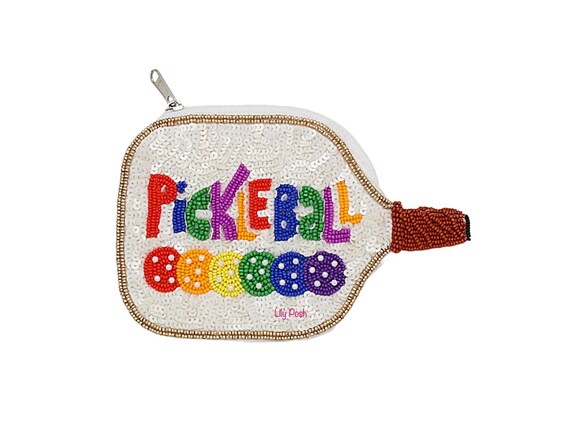 Pickle Ball Shape Coin Purse Pickle Ball Shape Coin Purse