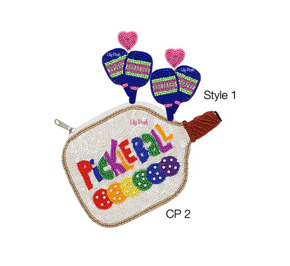 Pickle Ball Shape Coin Purse Pickle Ball Shape Coin Purse