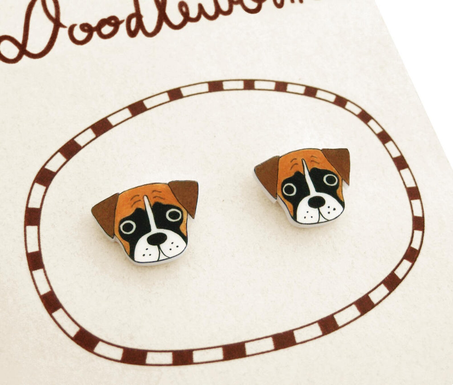 Boxer Earrings Boxer Jewelry Boxer Jewellery Boxer Gifts Etsy