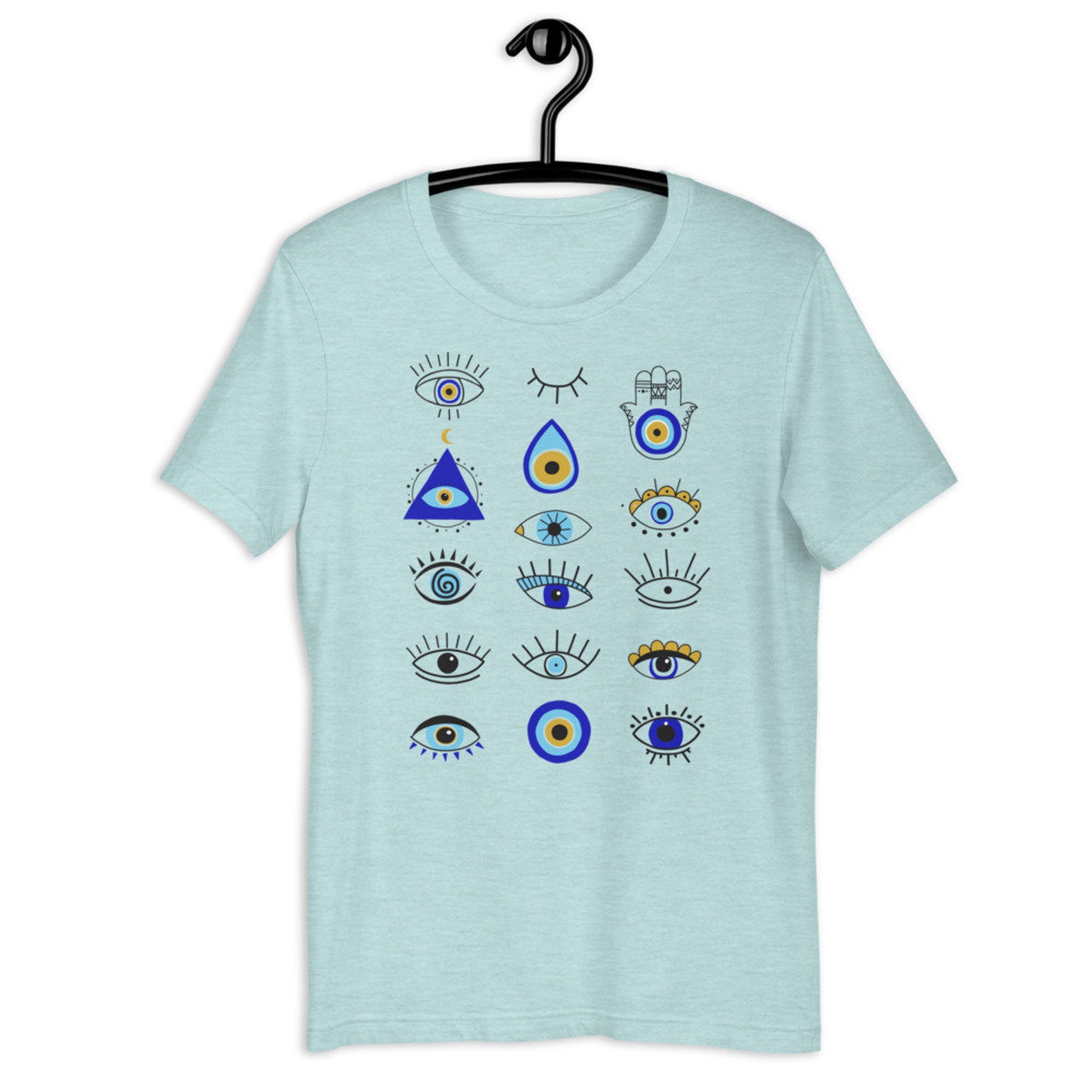designer t shirt with eyes