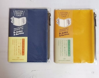 2021 midori Traveler’s company Traveler’s Notebook Traveler’s  factory  Cotton Zipper Case Passport Size