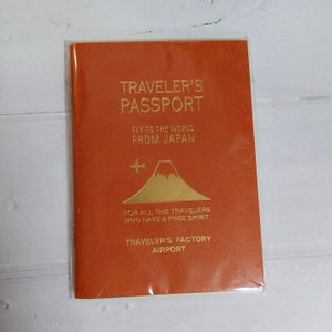 Airport Edition Narita Limited midori Traveler’s company Traveler’s Notebook Traveler’s  factory notebook Passport Size Refill