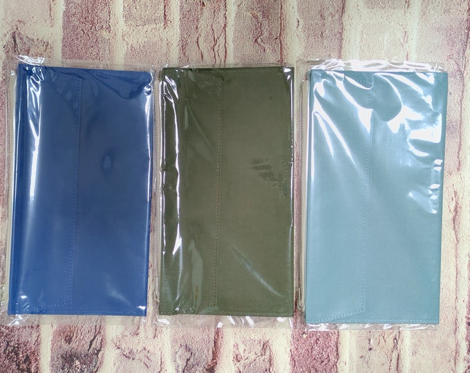 Fourruof X Traveler's Factory Collaboration Zipper Pocket Case Sky Blue