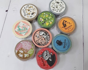 moomin masking tape / 9pcs of set