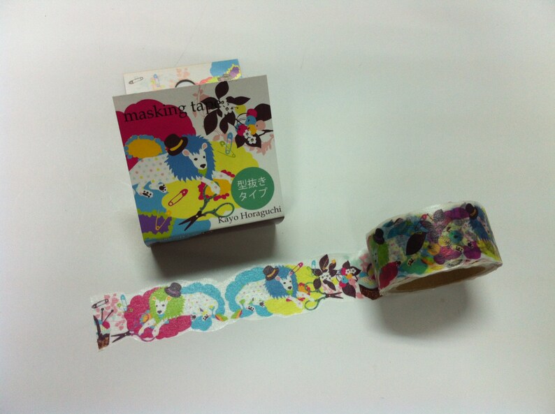 Paper Kayo Horaguchi Vol 2 14ss Masking Tape Handicrafts Hk Mt 017 mm X 5m Paper Party Supplies