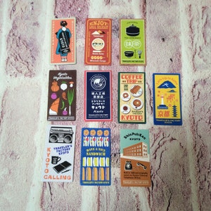 KYOTO limit midori Traveler's Fabrik Traveler's Notebook mini Karten
