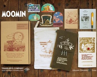 TRAVELER'S notebook 限定版 ムーミン TRAVELER'S notebook Limited Set MOOMIN from the book “The