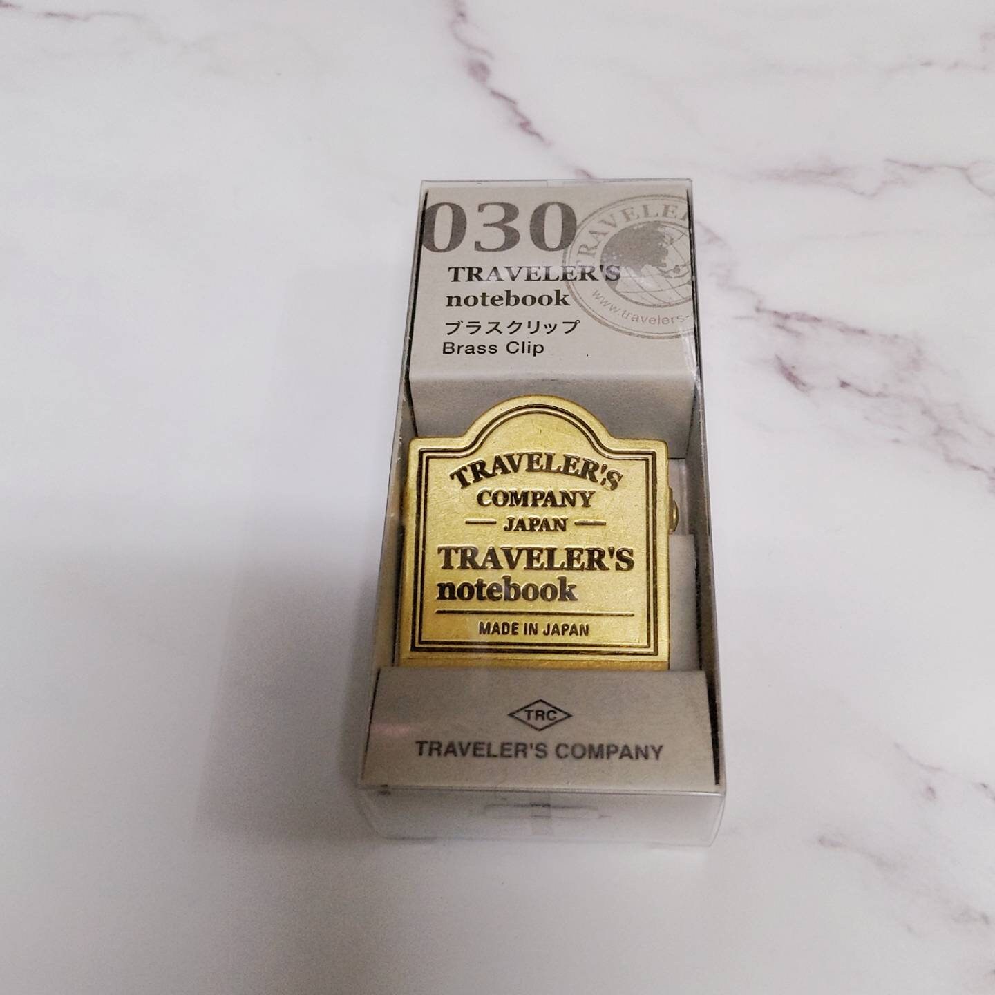 トラベラーズノート　USA限定 ROAD TRIP ブラスクリップ TRAVELER'S COMPANY トラベラーズノート Notebook ブラス