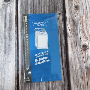 Cahier du voyageur midori 2021 de la compagnie Traveler's factory Recharge pour faces B et raretés Papier lavable format standard