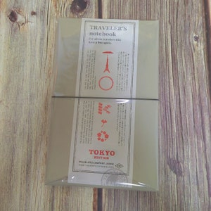 2024 Travelers Factory Edición de Tokio Traveler's NoteBook Limited leather notebook