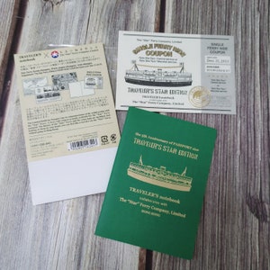 hong kong limit the 5th anniversary of traveler’s notebook star ferry Travelers Factory  TRAVELER’S COMPANY Refill passport size
