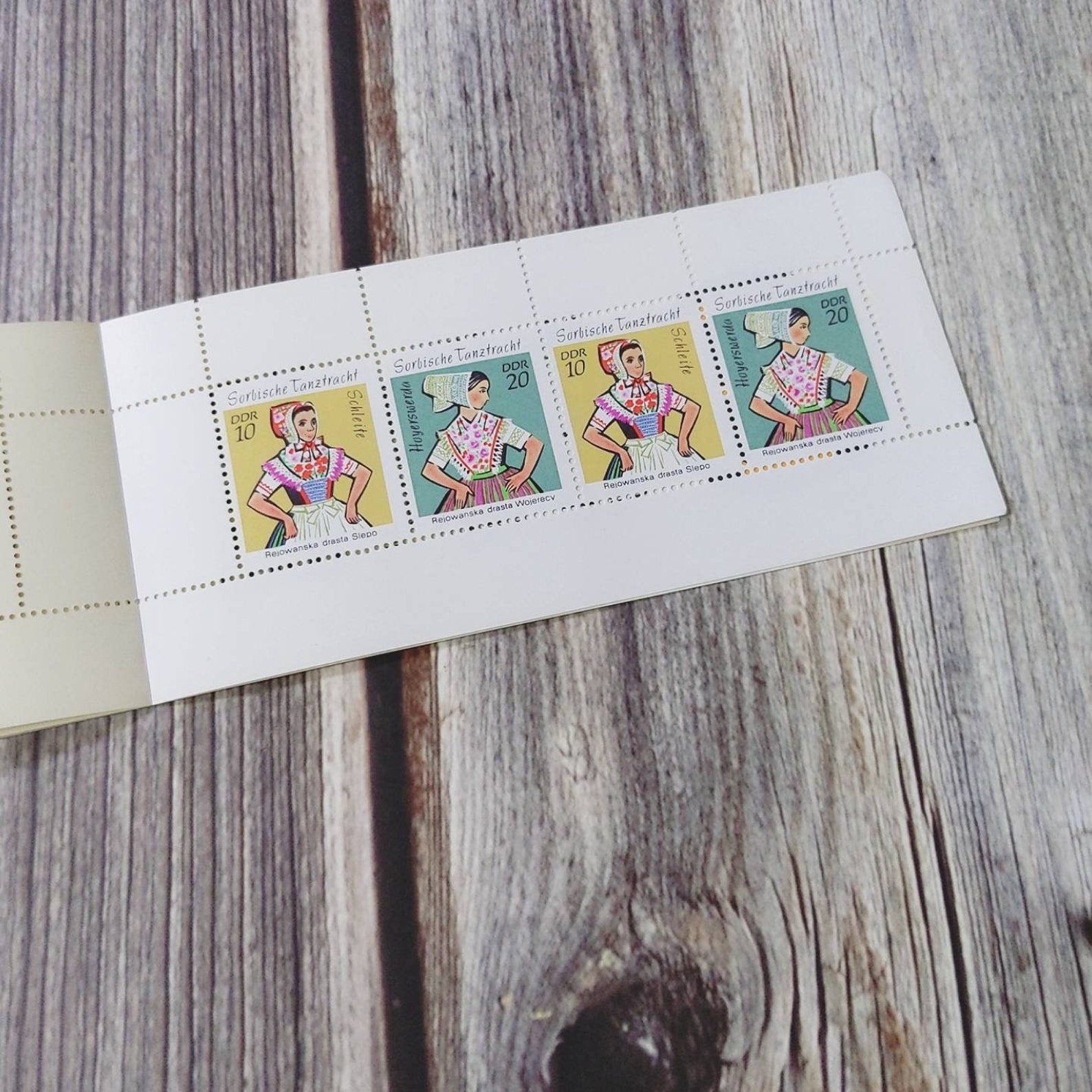 Rare Vintage germany stamps Stamp Booklet 4pcs of set Etsy