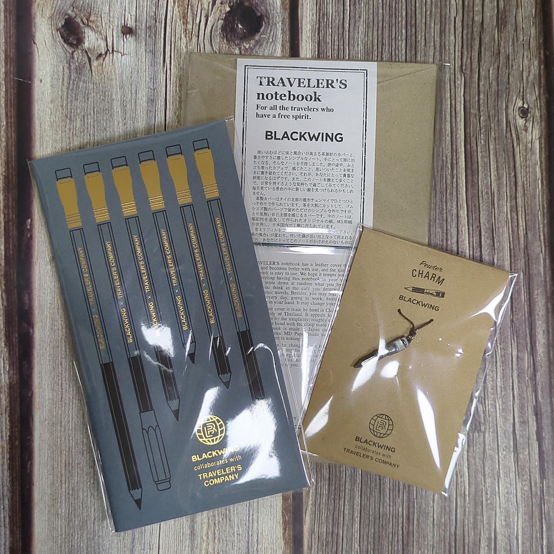 TRAVELER'S notebook BLACKWING ブラック Blackwing x George Harrison Notebook | Blackwing602.com