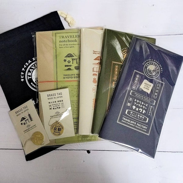 KYOTO limit midori Traveler's company Traveler's Fabrik Traveler's Notebook