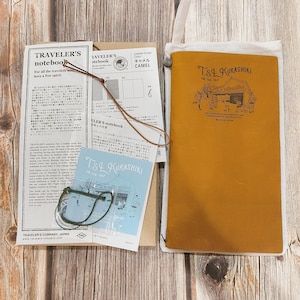 Camel The Superior Labor T.S.L. Kurashiki, taccuino da viaggio, edizione limitata, copertina in pelle, formato standard