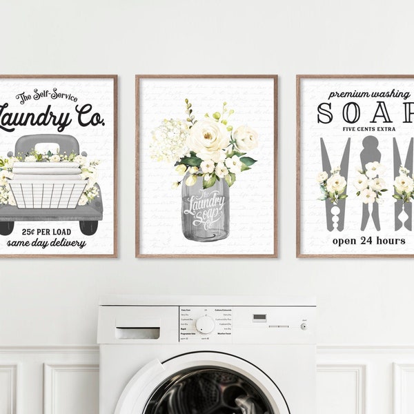 Laundry Room Art - Etsy