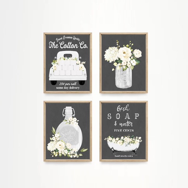 Bathroom Wall Art - Etsy