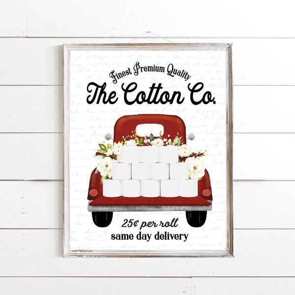 Truck Bathroom Decor Etsy
