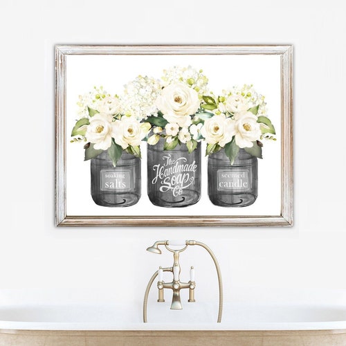 Best Bathroom in Town Reviews Print 4 Backgrounds no Frame Etsy