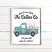 Blue Cotton Co Delivery Truck 25 Cents Per Roll Bathroom Wall Art | Custom Bathroom Wall Decor | Farmhouse Bathroom Decor | Bathroom Signs 