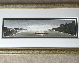 Artist-signed Watercolor Painting