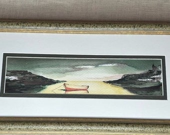 Artist-signed Watercolor Painting
