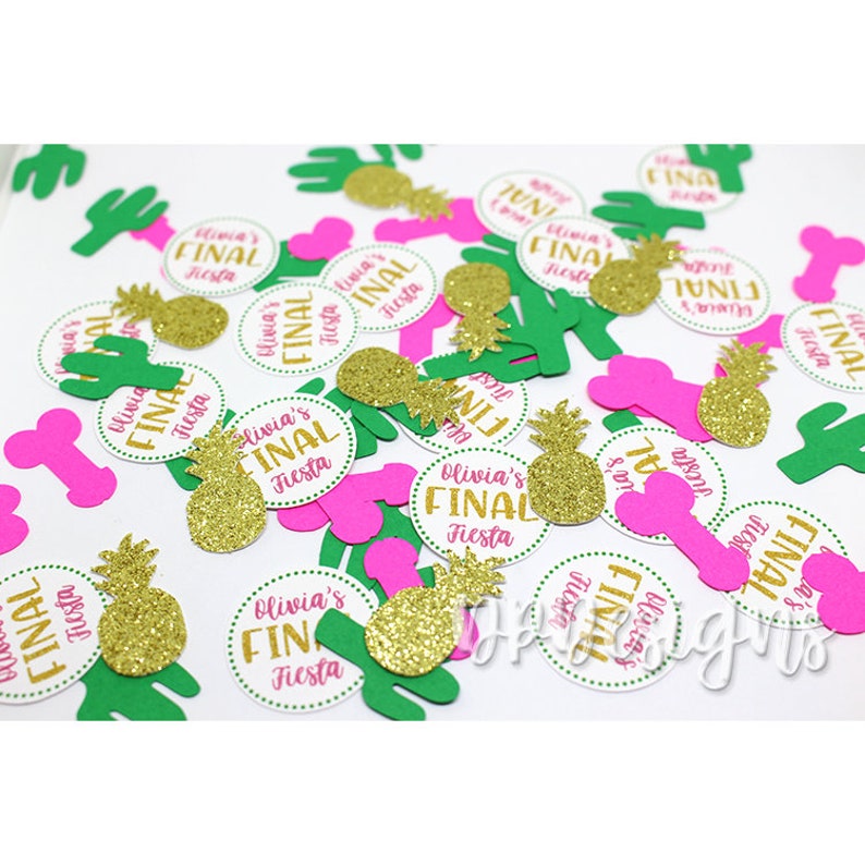 Final Fiesta Bachelorette Cupcake Toppers Etsy